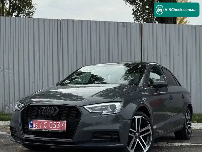 Audi A3 2016, фото з оголошення 1 з 20, VIN WAUB8GFF4H1028750