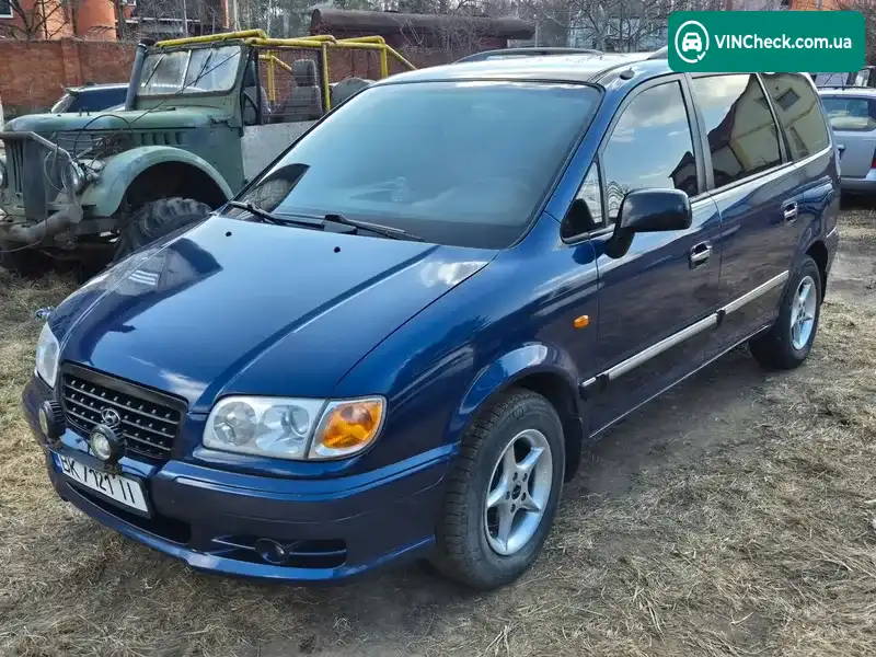 Hyundai Trajet 2001, фото з оголошення 1 з 10, VIN KMHMH81VP1U097541