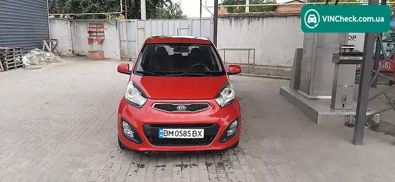 Kia Picanto 2012, фото з оголошення 2 з 10, VIN KNABX512BCT263708