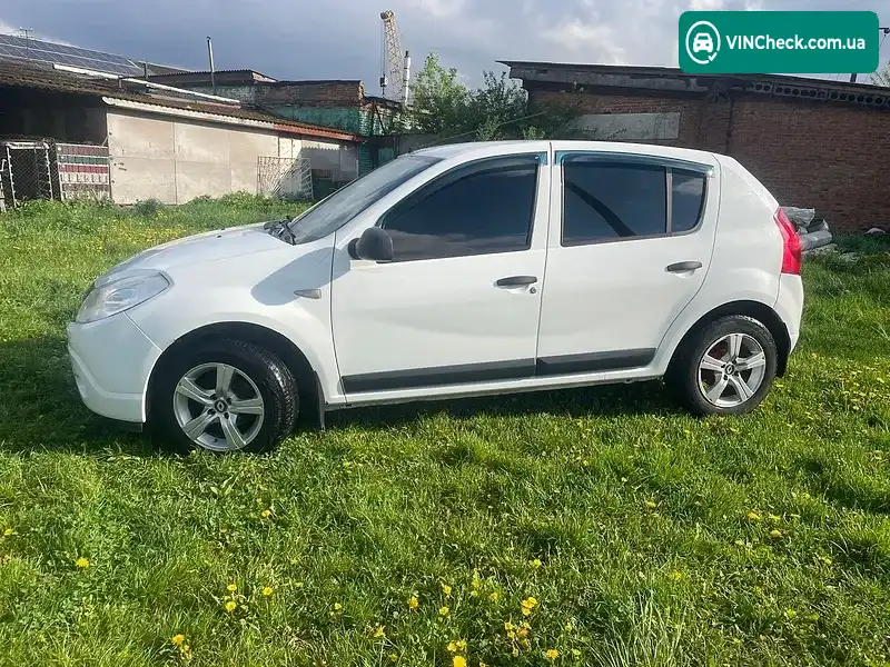 Renault Sandero 2009, фото з оголошення 2 з 5, VIN VF1BSRAAH42351902