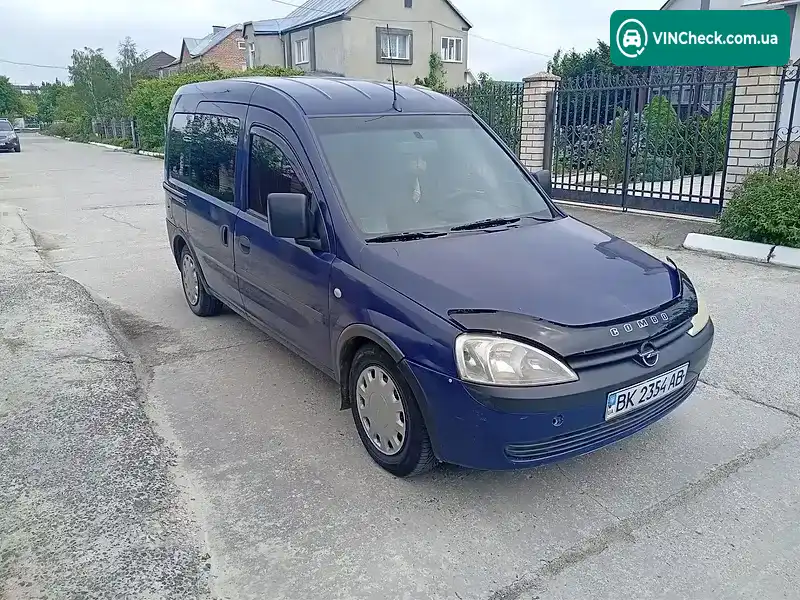 Opel Combo 2003, фото з оголошення 1 з 9, VIN W0L0XCF2533047869