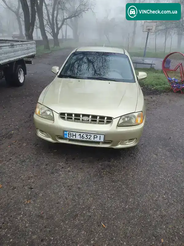 Hyundai Accent 2000, фото з оголошення 1 з 11, VIN KMHCG41FPYU120674