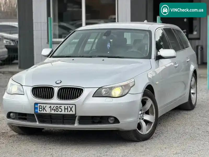 BMW 5 Series 2006, фото з оголошення 1 з 13, VIN WBANS71000CP32163