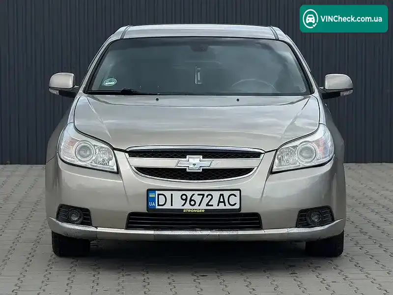 Chevrolet Epica 2007, фото з оголошення 2 з 20, VIN Y6DLF69KE7B048137