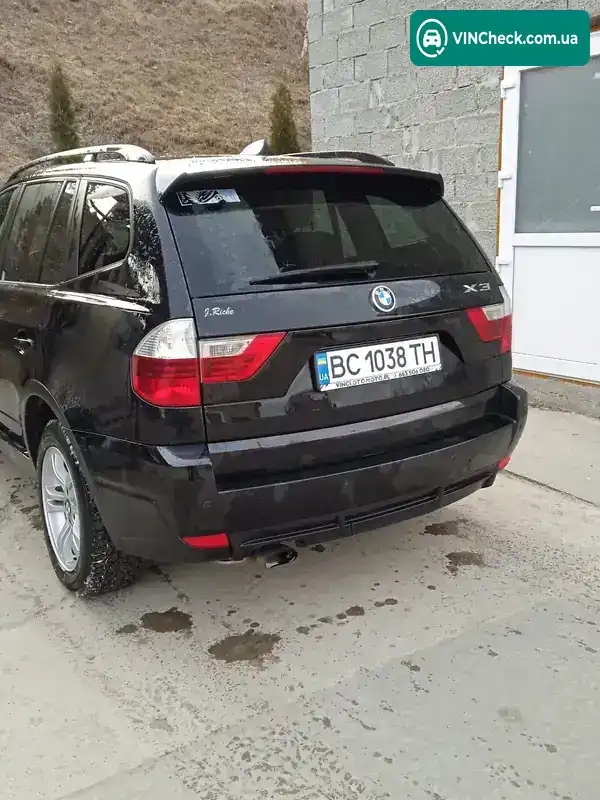 BMW X3 2008, фото з оголошення 2 з 21, VIN WBAPE11080WJ71853