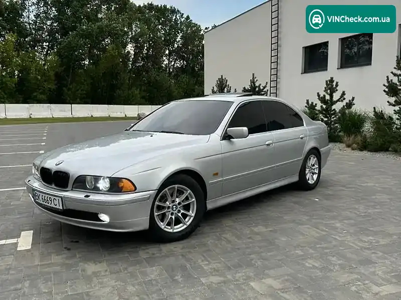 BMW 5 Series 2001, фото з оголошення 1 з 20, VIN WBADL810X0GX55358