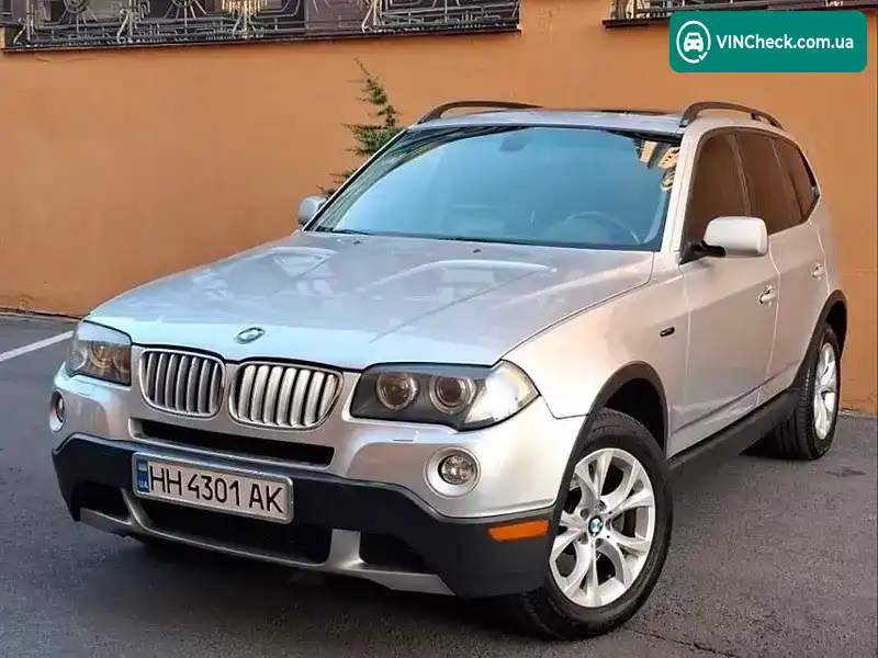 BMW X3 2009, фото з оголошення 1 з 20, VIN WBXPC93419WJ29841