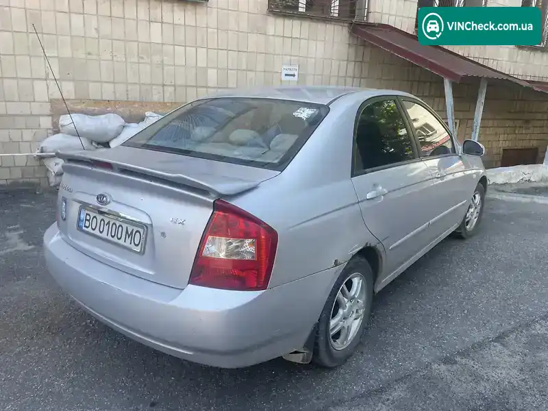 Kia Cerato 2006, фото з оголошення 2 з 10, VIN Y6LFE22226L001493