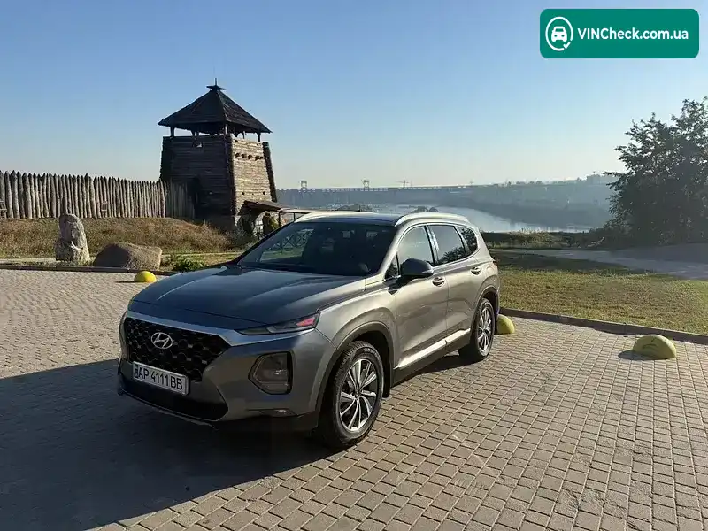 Hyundai Santa FE 2019, фото з оголошення 2 з 20, VIN 5NMS3CAA1KH081716