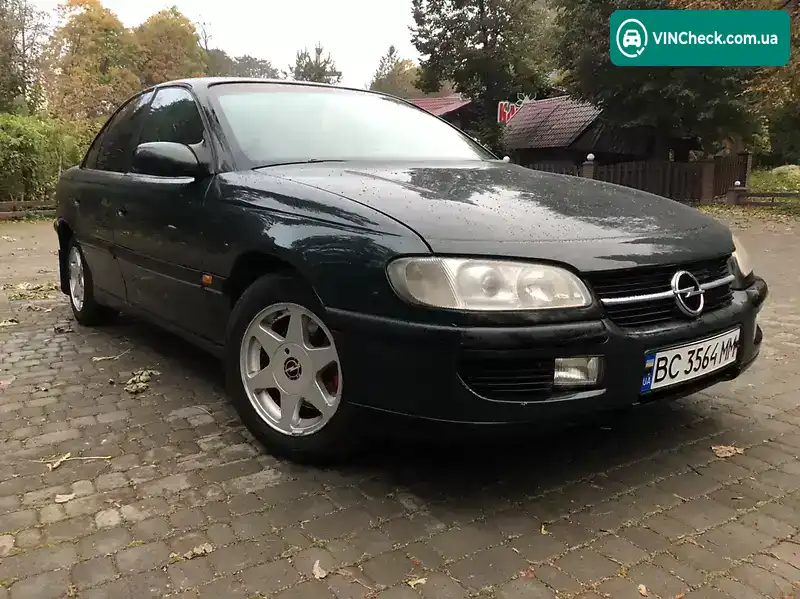 Opel Omega 1998, фото з оголошення, VIN W0L0VBF69X1016844