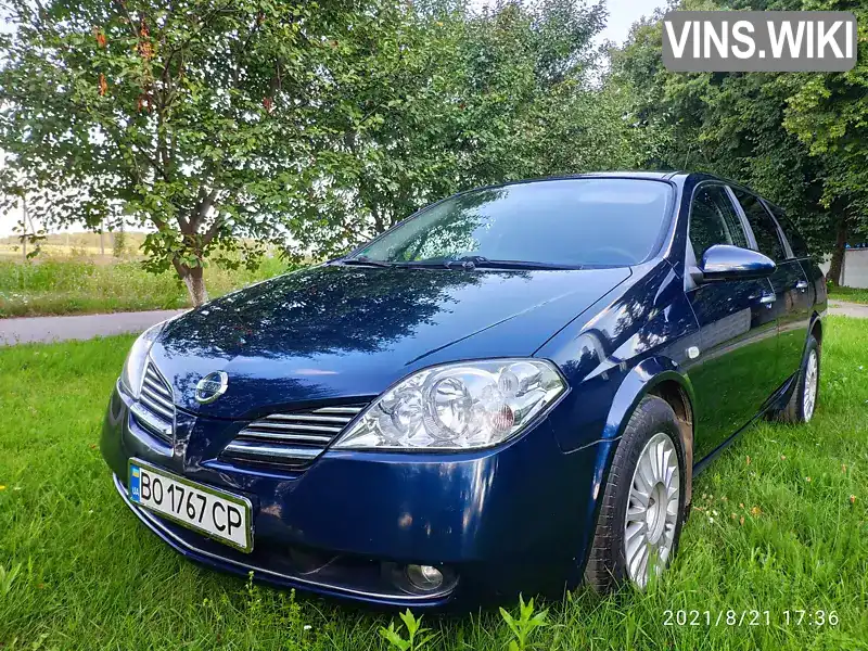 Nissan Primera 2007, фото з оголошення 1 з 21, VIN SJNTBAP12U2312414