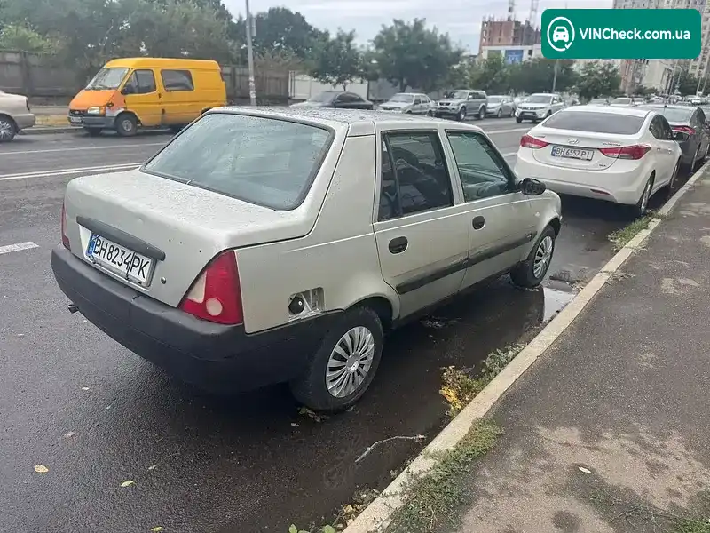 Dacia Solenza 2003, фото з оголошення 2 з 5, VIN Y6DR5A71543371544