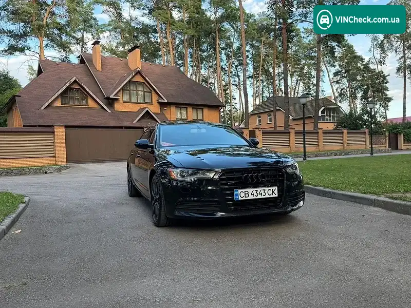 Audi A6 2013, фото з оголошення 2 з 14, VIN WAUGFAFC9EN095895
