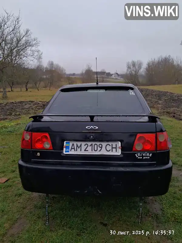 Chery Amulet 2007, фото з оголошення 2 з 10, VIN LVVDA11A37D173158