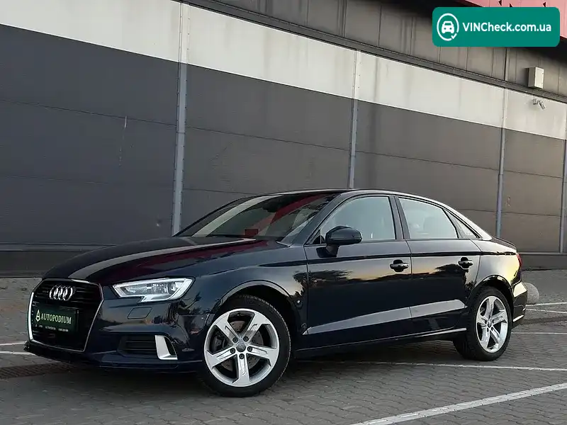 Audi A3 2018, фото з оголошення 1 з 20, VIN WAUB8GFF6J1085893