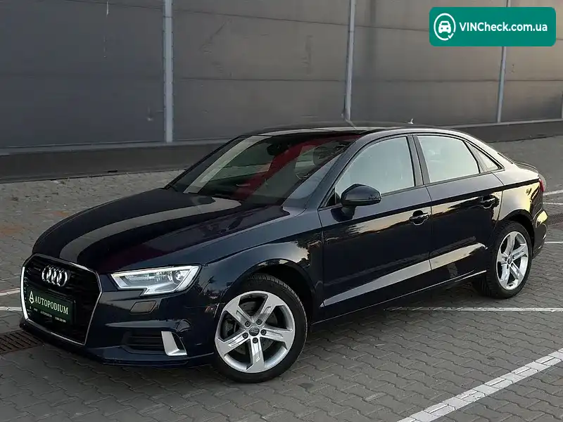 Audi A3 2018, фото з оголошення 2 з 20, VIN WAUB8GFF6J1085893