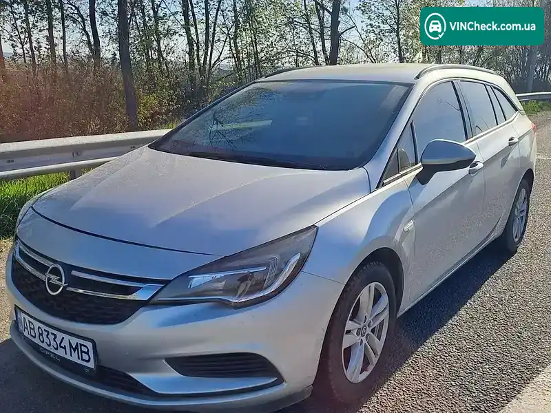 Opel Astra 2019, фото з оголошення 1 з 6, VIN W0VBD8EG6K8073529
