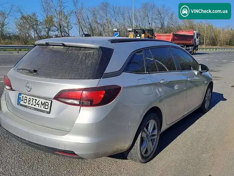 Opel Astra 2019, фото з оголошення 2 з 6, VIN W0VBD8EG6K8073529