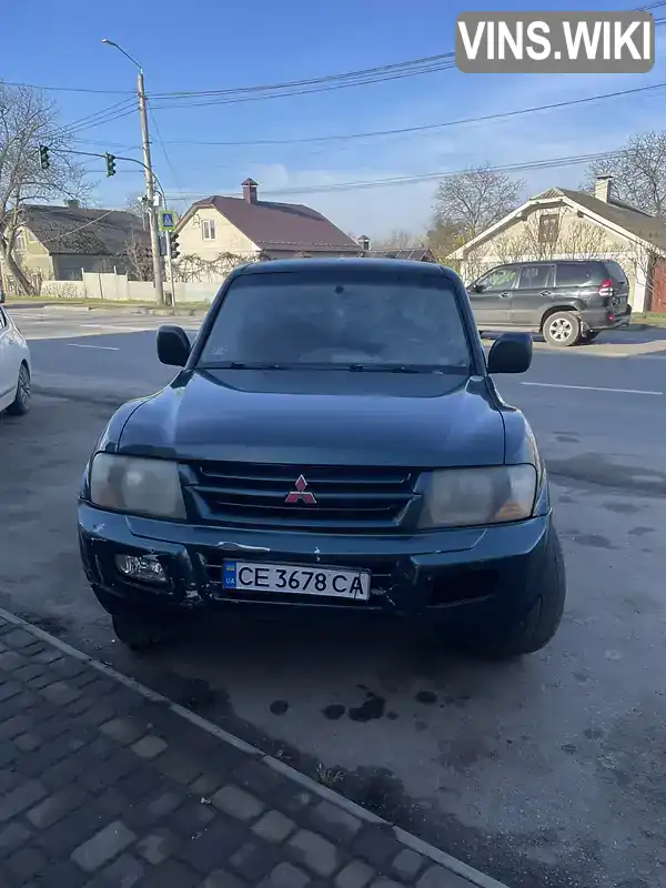 Mitsubishi Pajero 2001, фото з оголошення 1 з 8, VIN JMBMYV68W2J001405
