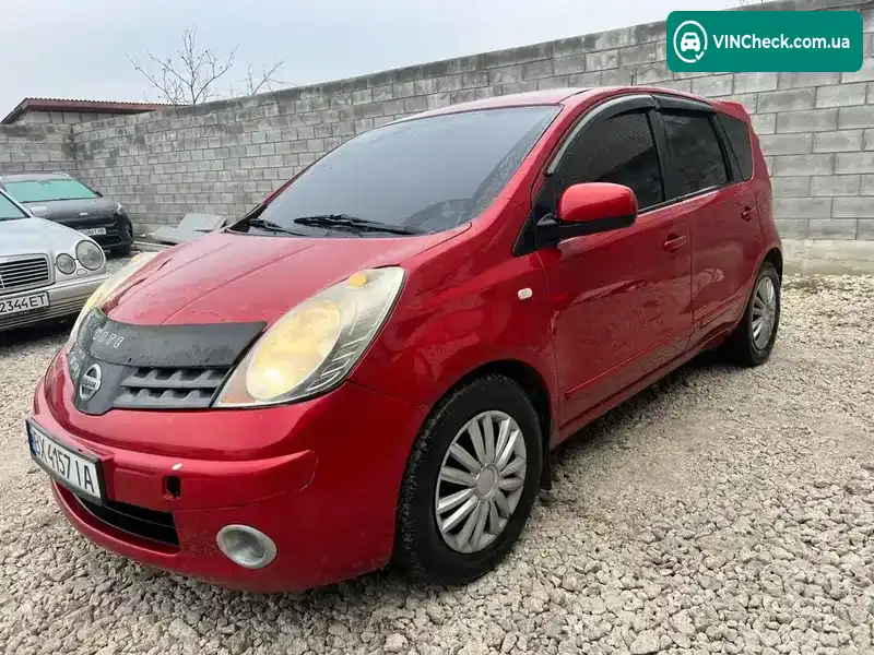 Nissan Note 2008, фото з оголошення 2 з 10, VIN SJNFDAE11U1207549