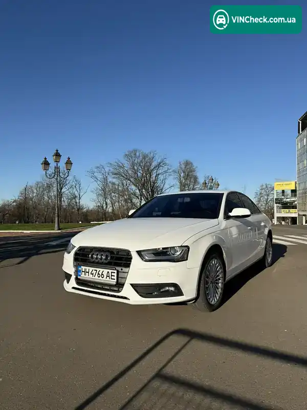 Audi A4 2013, фото з оголошення 1 з 21, VIN WAUZZZ8K1DN039189