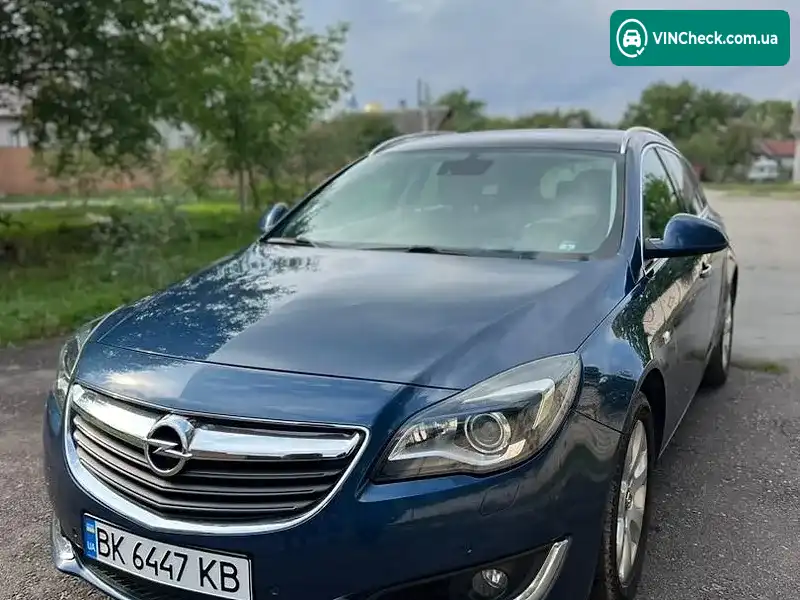 Opel Insignia 2016, фото з оголошення 1 з 20, VIN W0LGT8E33G1110745