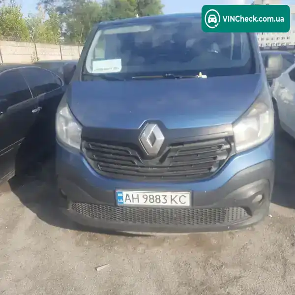 Renault Trafic 2017, фото з оголошення 1 з 21, VIN VF13JL61857644586