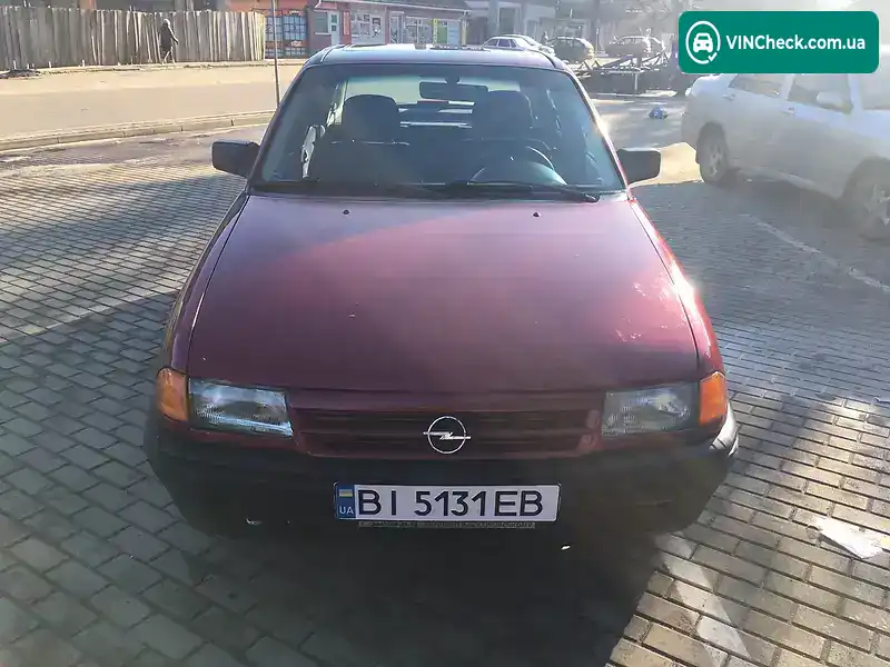 Opel Astra 1993, фото з оголошення 2 з 17, VIN W0L000057P5069487