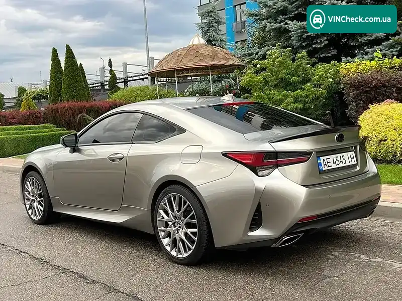 Lexus RC 2022, фото з оголошення 2 з 20, VIN JTHD85EC9N5006804