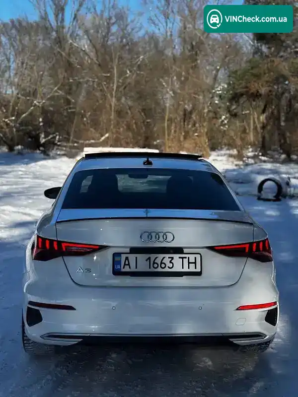 Audi A3 2023, фото з оголошення 2 з 17, VIN WAUBUDGY6PA127496