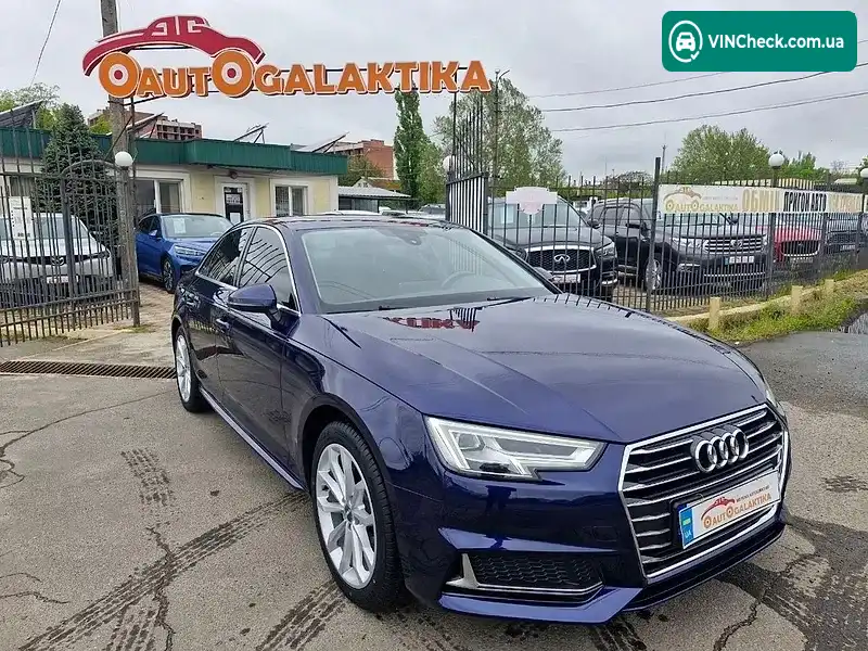 Audi A4 2019, фото з оголошення 1 з 20, VIN WAUGMAF41KA058325