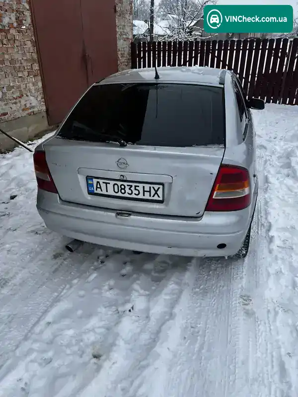 Opel Astra 1998, фото з оголошення 2 з 9, VIN W0L0TGF08W5210557