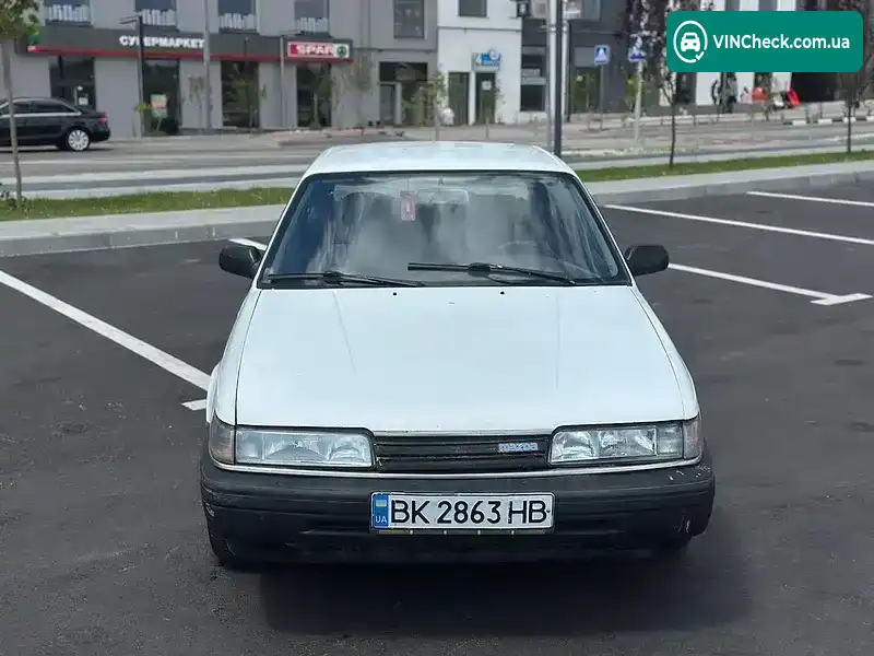 Mazda 626 1988, фото з оголошення 2 з 9, VIN JMZGD126201236923