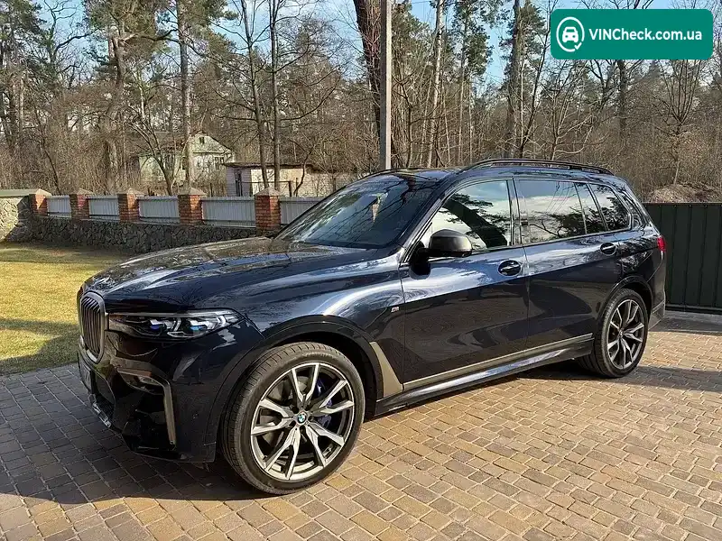 BMW X7 2019, фото з оголошення 2 з 21, VIN 5UXCX6C02L9B33741