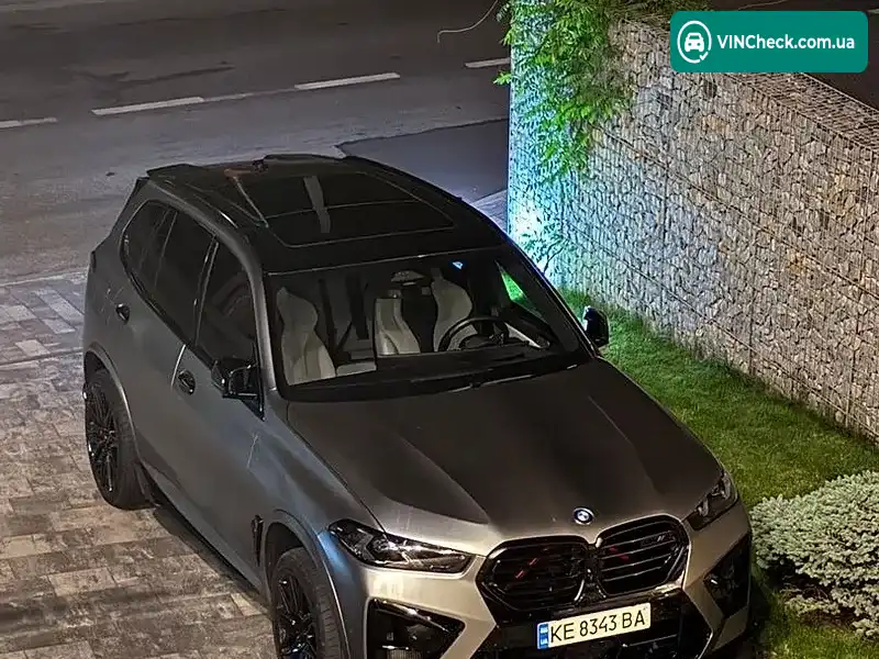 BMW X5 M 2024, фото з оголошення 2 з 13, VIN 5YM13ET0XS9Y05076