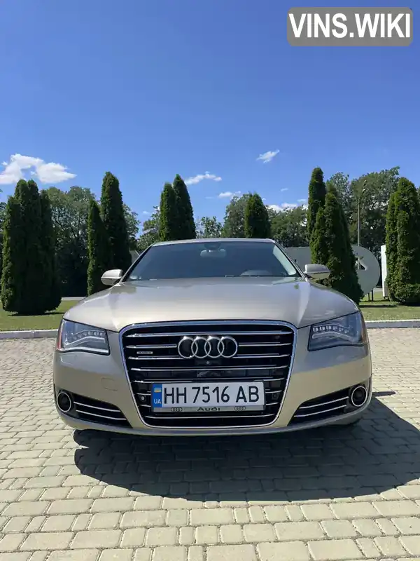 Audi A8 2013, фото з оголошення 2 з 21, VIN WAURMAFD0EN001300