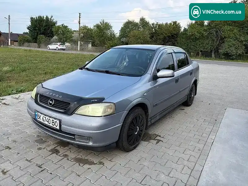 Opel Astra 2003, фото з оголошення 1 з 13, VIN W0L0TGF6935127196