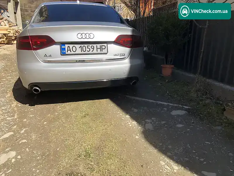 Audi A4 2008, фото з оголошення 2 з 11, VIN WAUZZZ8K39A147098