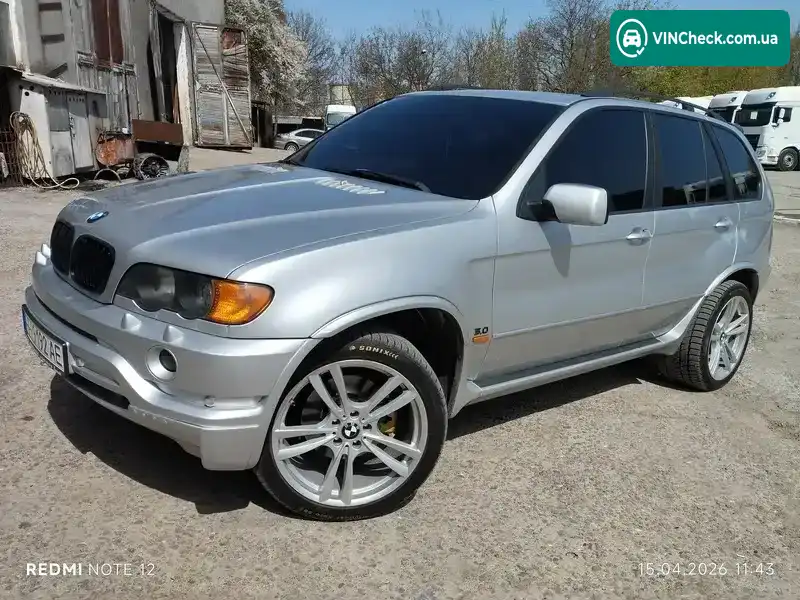 BMW X5 2002, фото з оголошення 2 з 17, VIN WBAFA71030LN16198