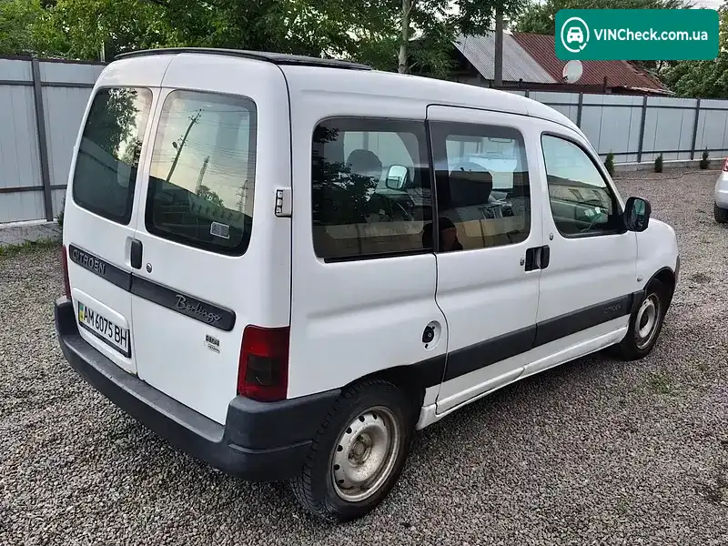 Citroen Berlingo 2003, фото з оголошення 2 з 9, VIN VF7GCRHYB94075511