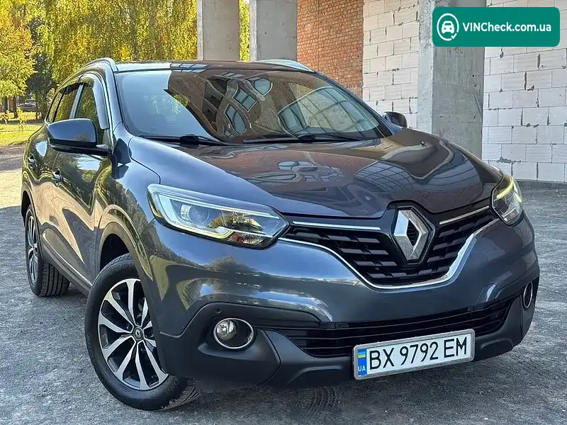 Renault Kadjar 2017, фото з оголошення 2 з 20, VIN VF1RFE00359674146