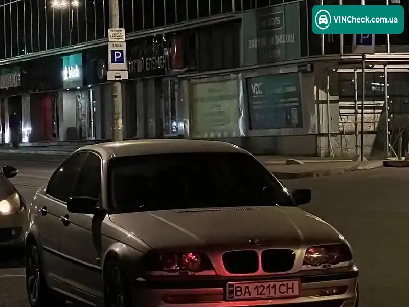 BMW 3 Series 2001, фото з оголошення 1 з 5, VIN WBAAL91000FS16150