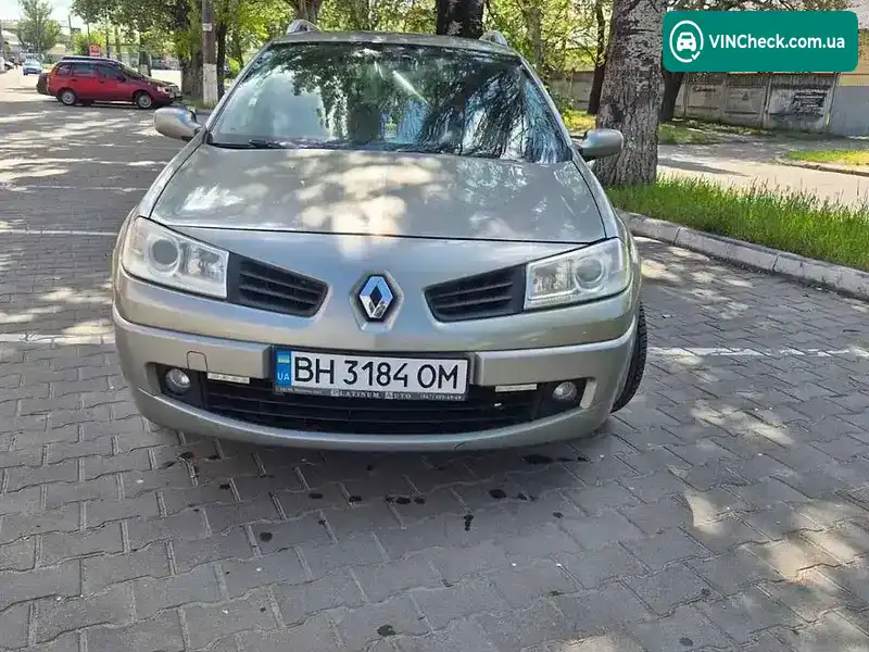 Renault Megane 2006, фото з оголошення 2 з 10, VIN VF1KMSE0636870647