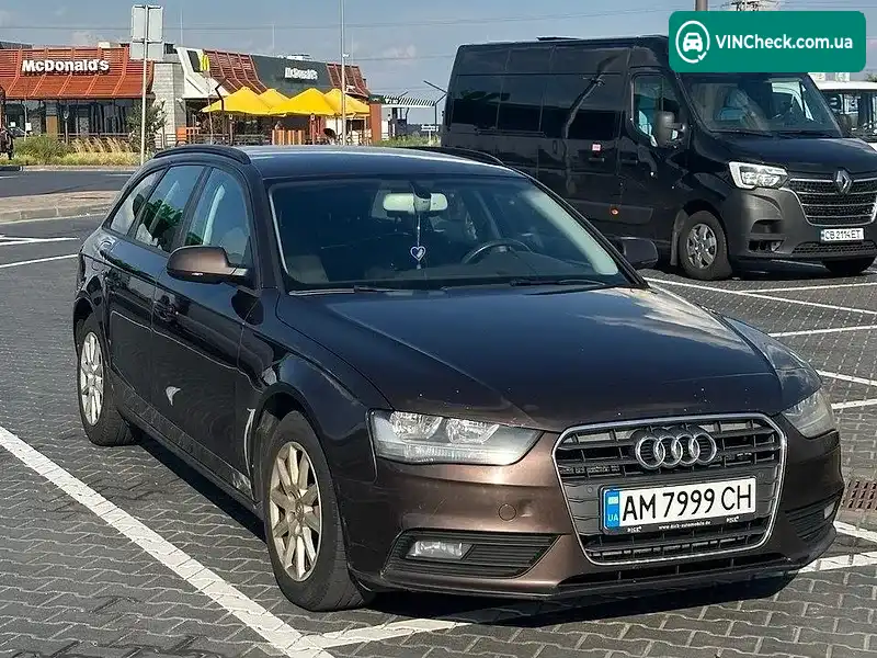 Audi A4 2012, фото з оголошення 1 з 7, VIN WAUZZZ8K6DA090923