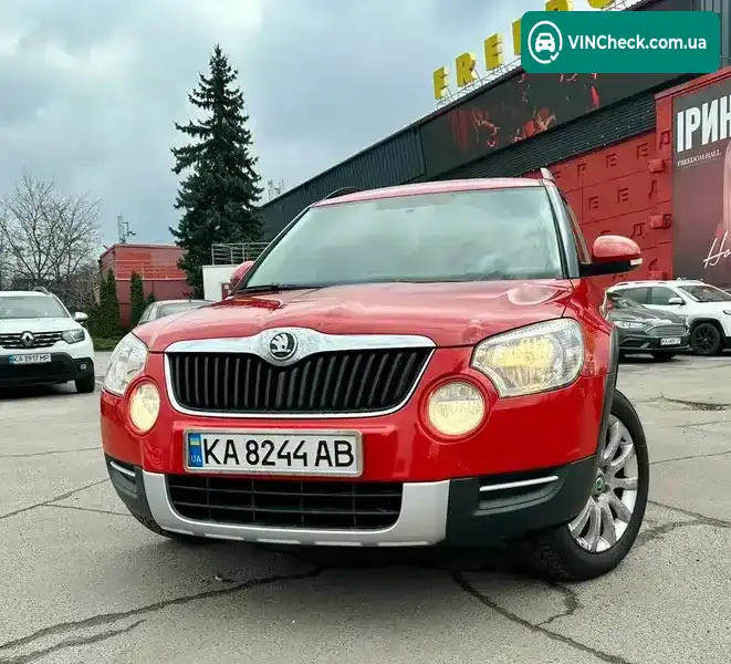 Skoda Yeti 2012, фото з оголошення 1 з 21, VIN TMBJF45L9DB700123