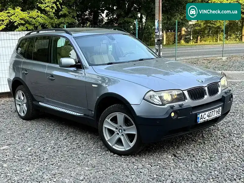 BMW X3 2004, фото з оголошення 1 з 20, VIN WBAPB51010WB44688