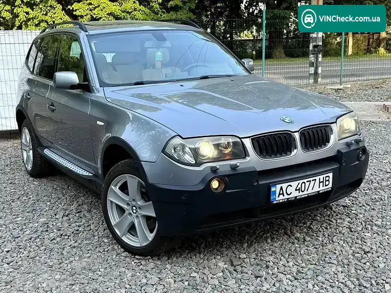 BMW X3 2004, фото з оголошення 2 з 20, VIN WBAPB51010WB44688