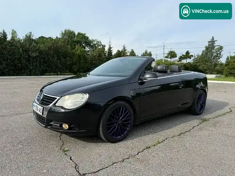 Volkswagen Eos 2007, фото з оголошення 1 з 20, VIN WVWZZZ1FZ8V001065