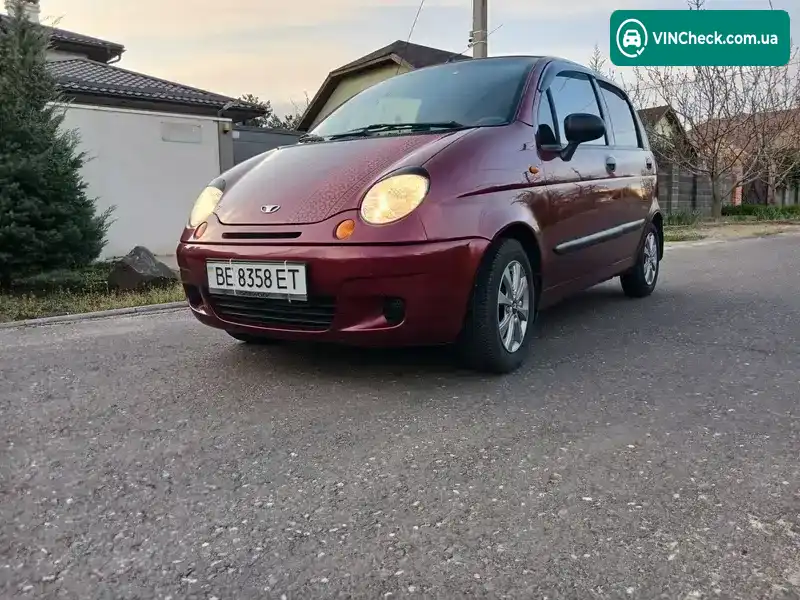 Daewoo Matiz 2007, фото з оголошення 1 з 11, VIN XWB4A11BV7A131408
