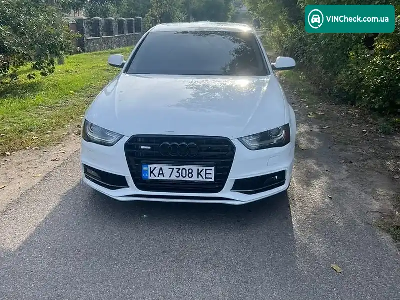 Audi A4 2014, фото з оголошення 2 з 9, VIN WAUAFAFL0EN029712